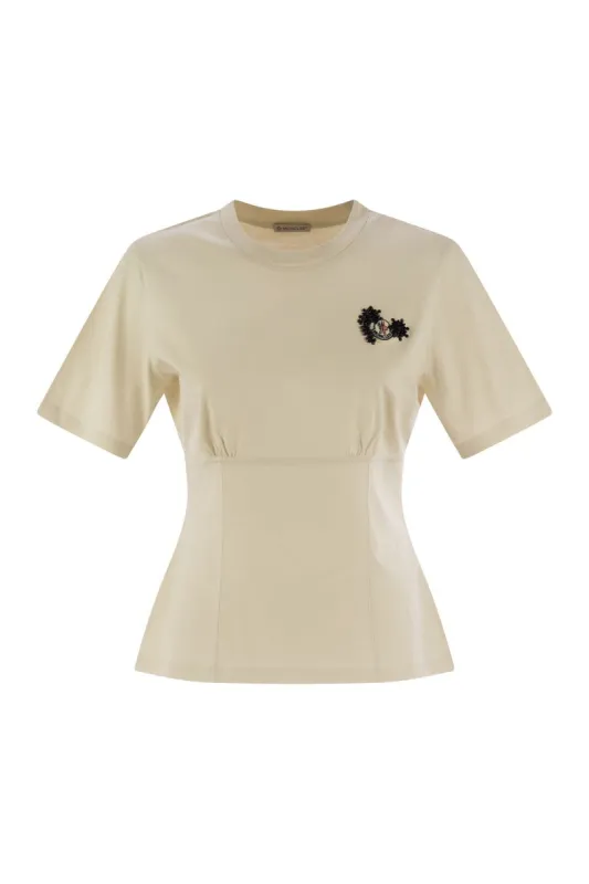 COTTON T-SHIRT WITH HANDMADE BEADS sold by Lord & Taylor