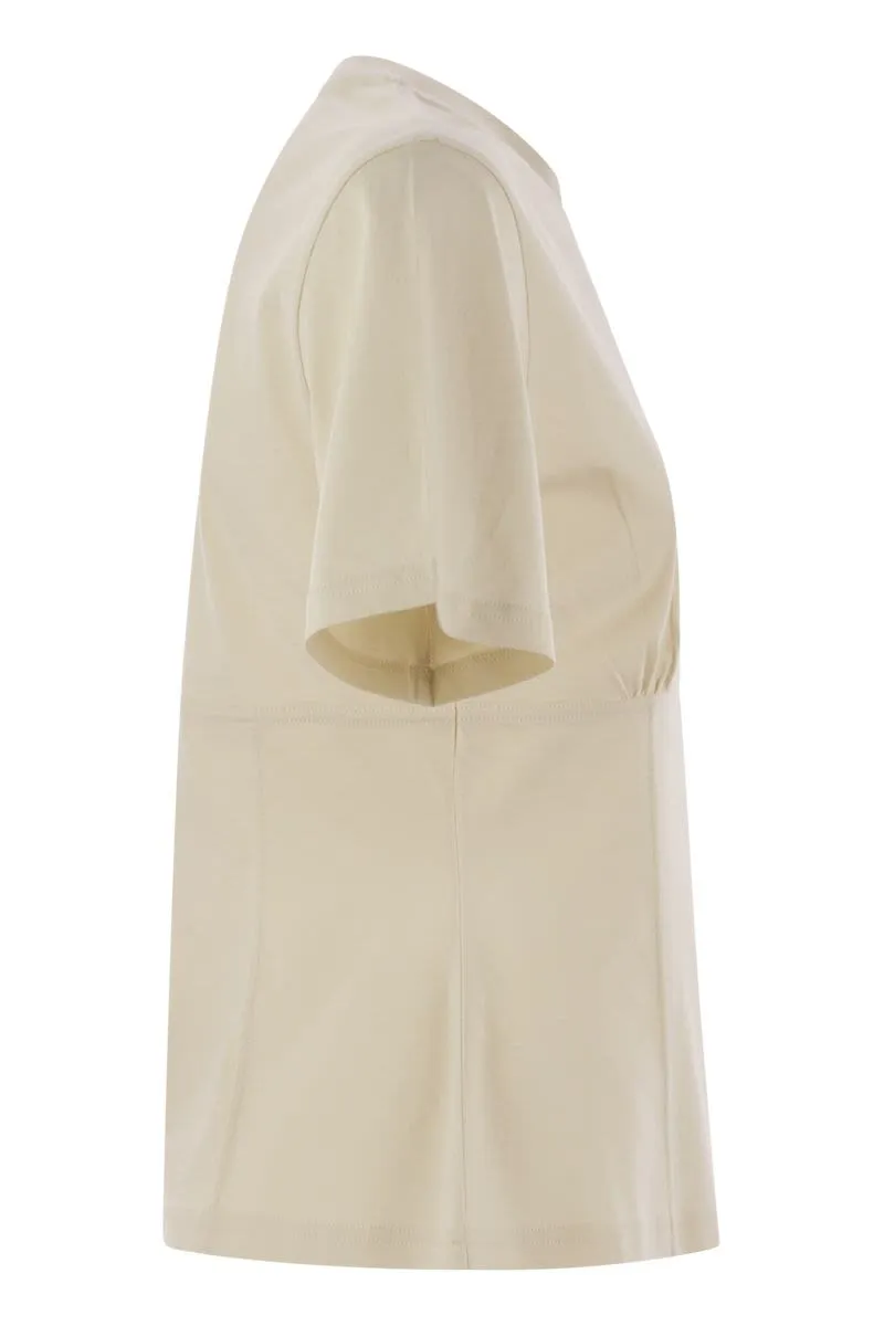 COTTON T-SHIRT WITH HANDMADE BEADS sold by Lord & Taylor product image thumbnail 3