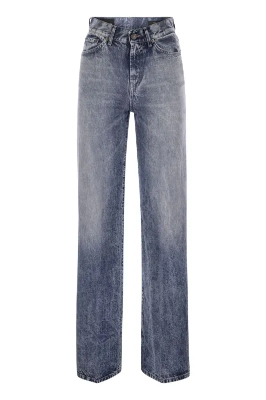 AMBER - WIDE-LEG JEANS sold by Lord & Taylor