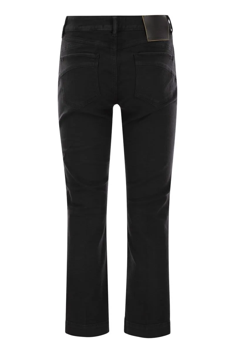 NILLY - FIVE-POCKET MINI FLARE TROUSERS sold by Lord & Taylor product image thumbnail 2