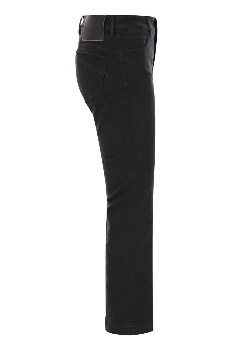 NILLY - FIVE-POCKET MINI FLARE TROUSERS sold by Lord & Taylor product image thumbnail 3