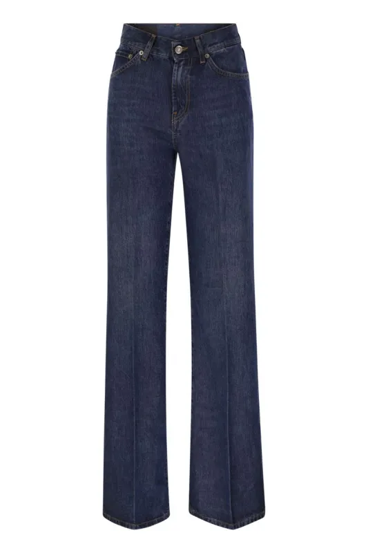 AMBER - WIDE-LEG JEANS sold by Lord & Taylor