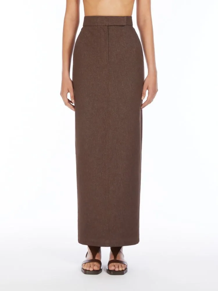 PIANOSA - DENIM-EFFECT COTTON SKIRT sold by Lord & Taylor product image thumbnail 2