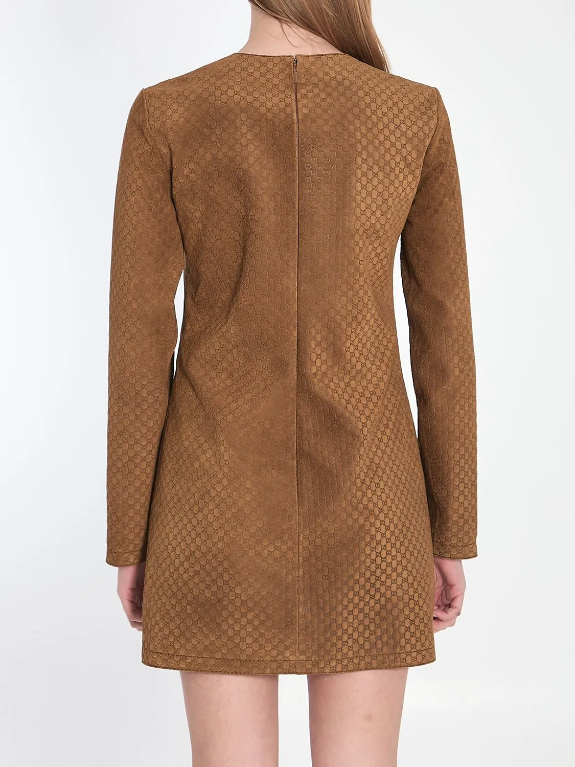 LEATHER MINI DRESS sold by Lord & Taylor product image thumbnail 4