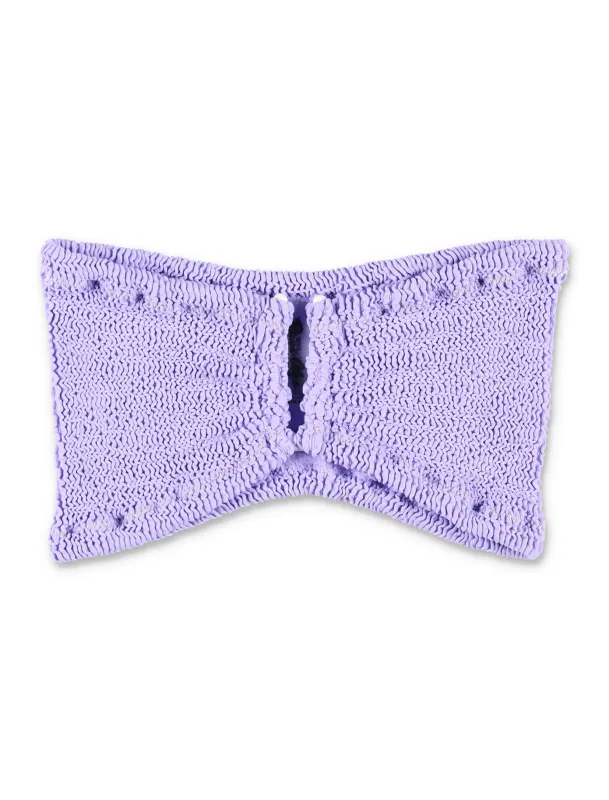 AUSILIA SCRUNCH BIKINI TOP sold by Lord & Taylor
