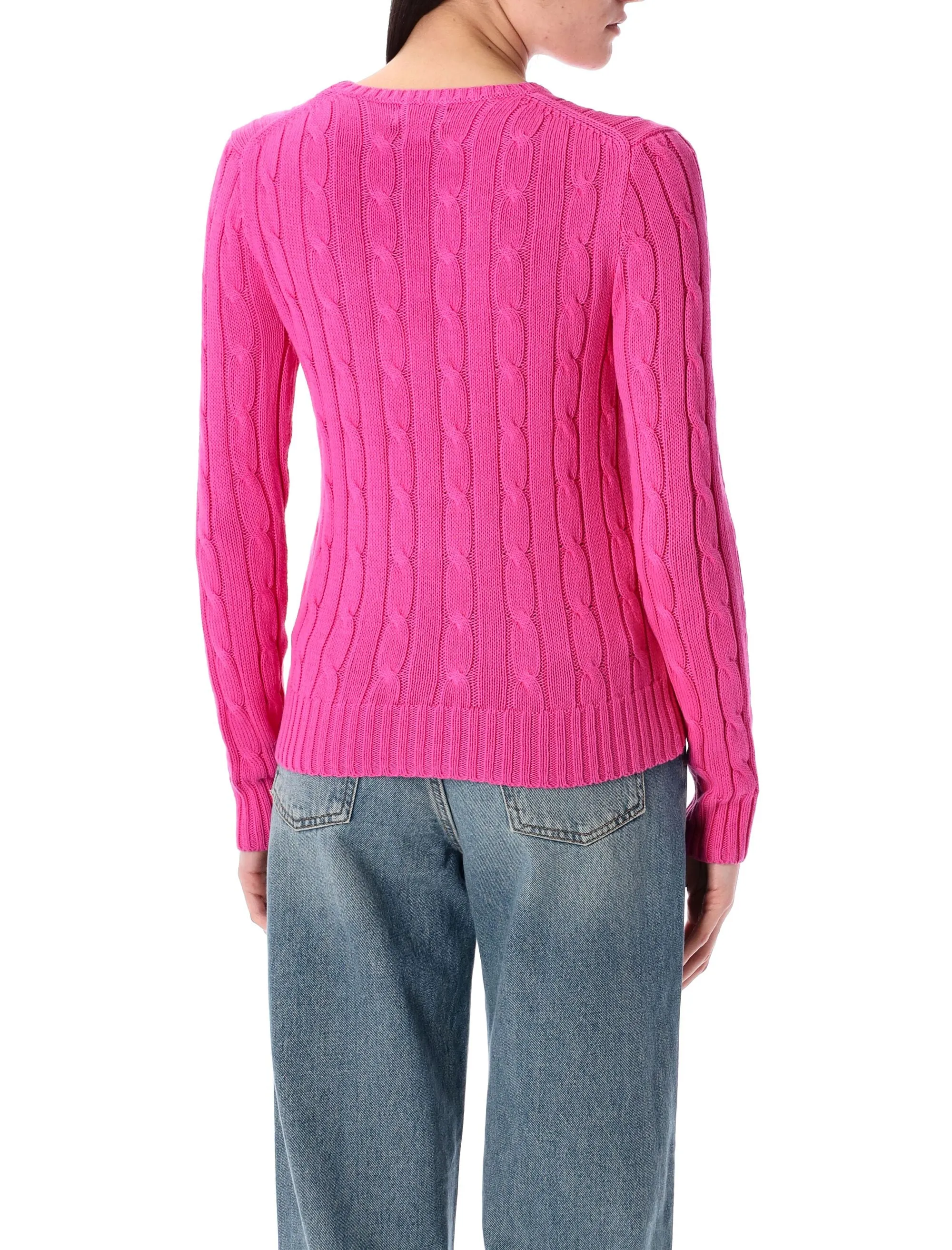 CABLE-KNIT COTTON CREWNECK SWEATER sold by Lord & Taylor product image thumbnail 2