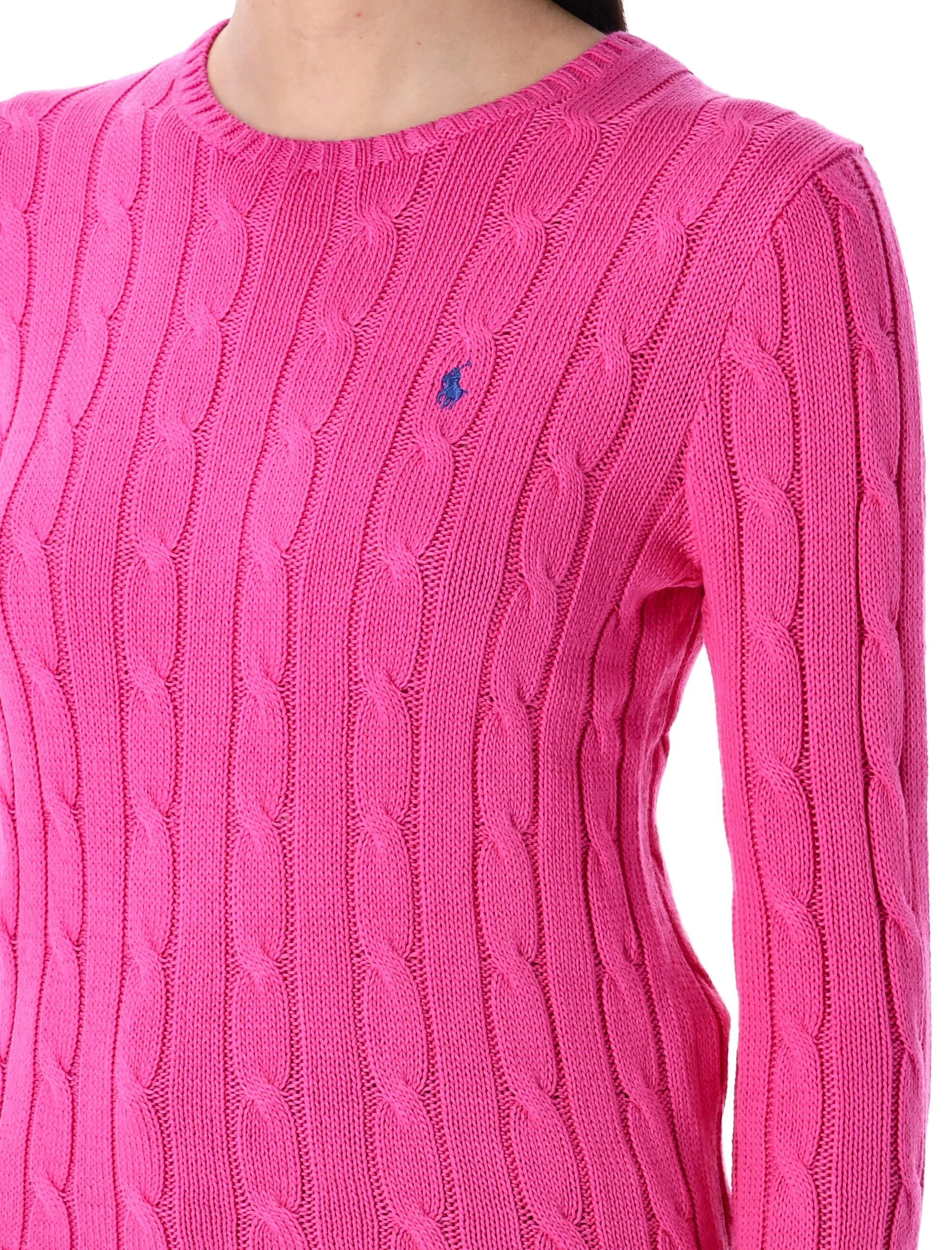CABLE-KNIT COTTON CREWNECK SWEATER sold by Lord & Taylor product image thumbnail 3