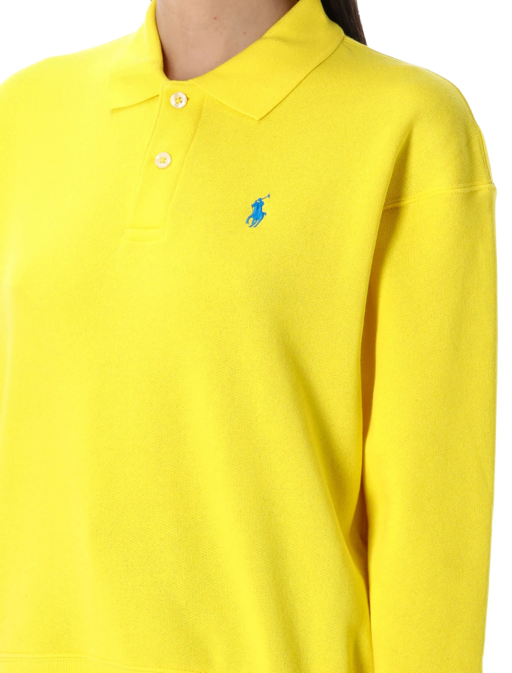 POLO-COLLAR SWEATSHIRT sold by Lord & Taylor product image thumbnail 3