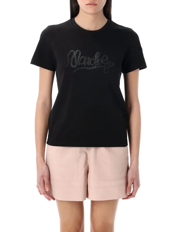 EMBROIDERED CALLIGRAPHY LOGO T-SHIRT sold by Lord & Taylor