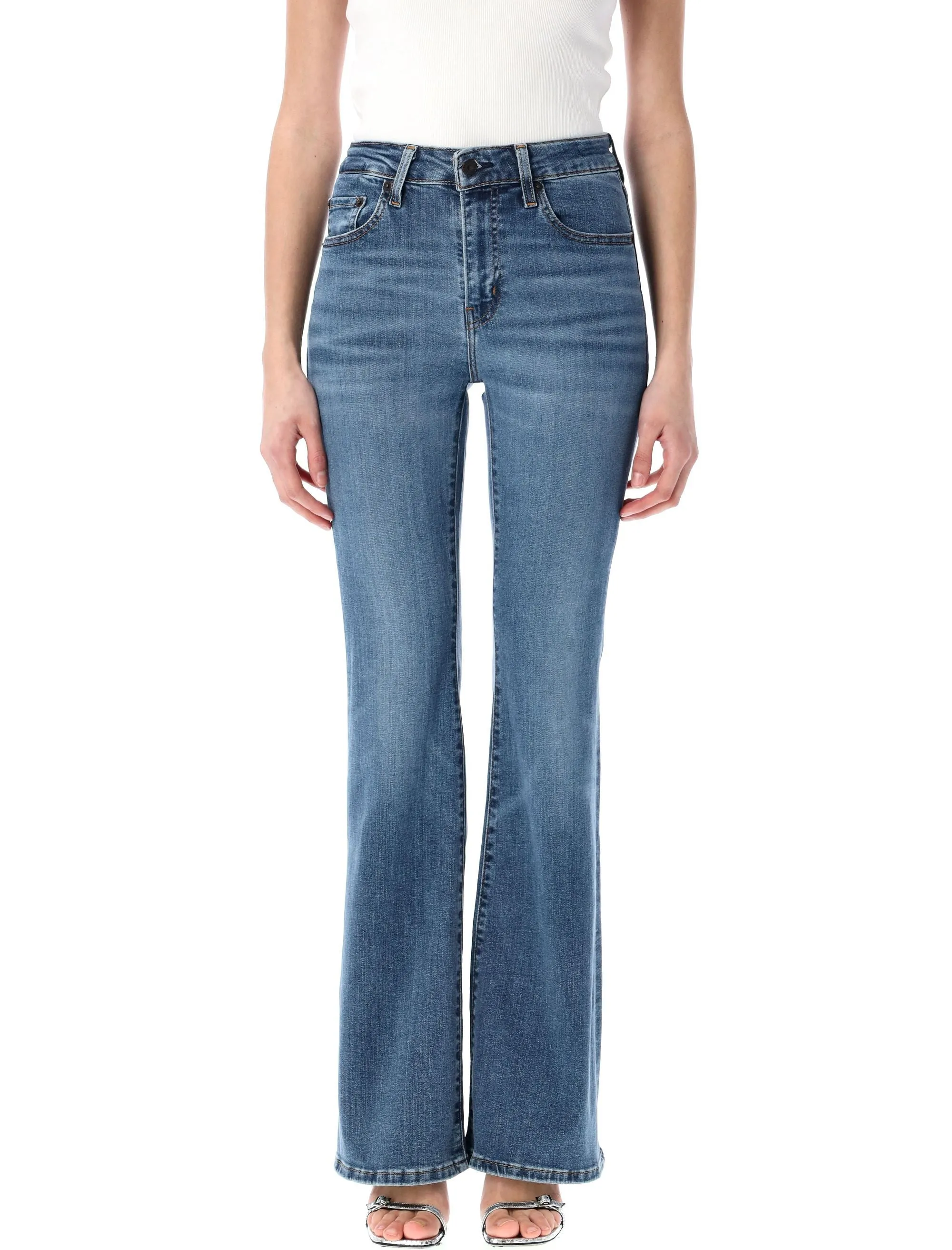 726 HIGH RISE FLARE JEANS sold by Lord & Taylor