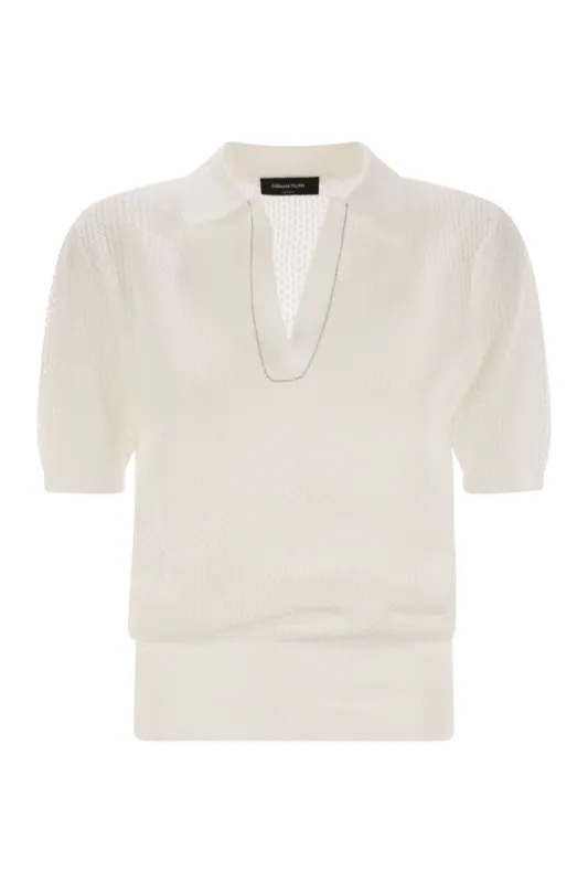 POLO SHIRT WITH DIAMOND THREAD sold by Lord & Taylor