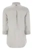 MARINE - LINEN STRIPED SHIRT sold by Lord & Taylor