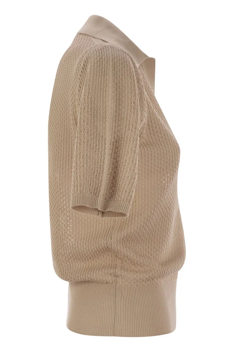 POLO SHIRT WITH DIAMOND THREAD sold by Lord & Taylor product image thumbnail 3