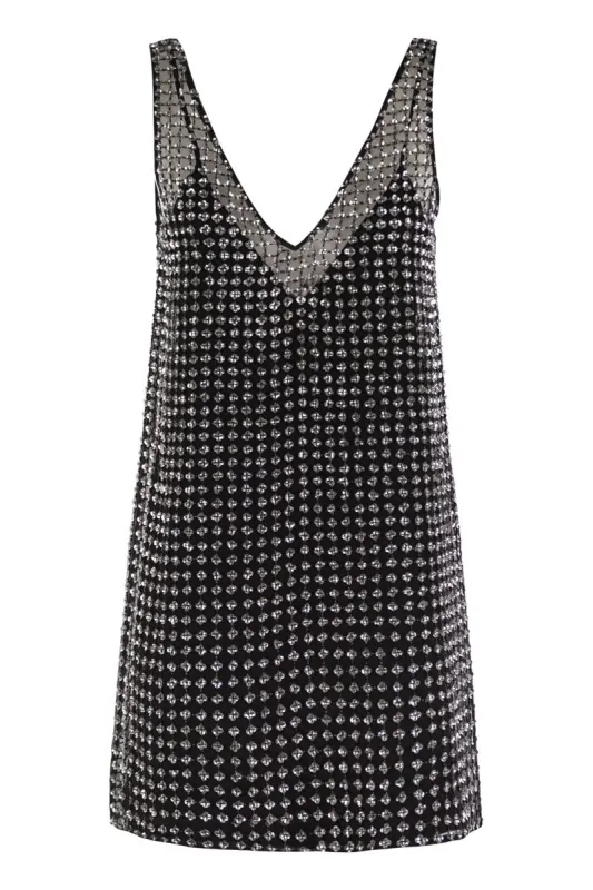 RITA - SHORT ORGANZA AND SEQUIN DRESS made by MaxMara