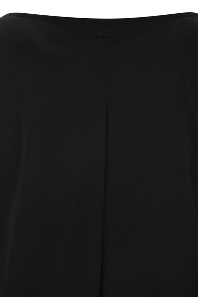 SLEEVELESS TOP IN TECH TRAIT sold by Lord & Taylor product image thumbnail 4