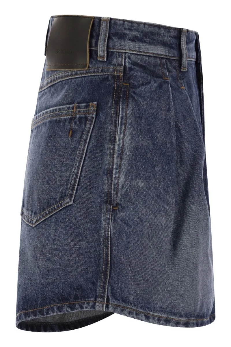 GHIRBA - DENIM SHORTS sold by Lord & Taylor product image thumbnail 3