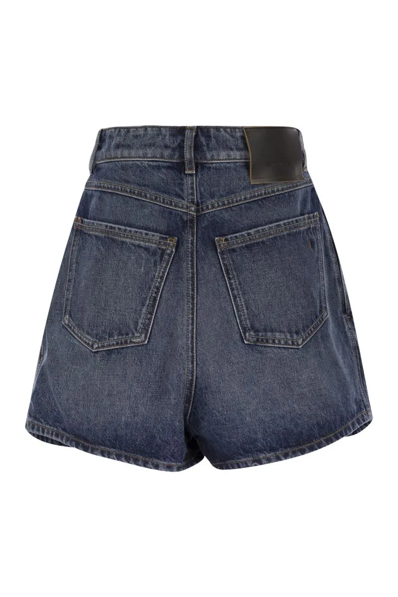 GHIRBA - DENIM SHORTS sold by Lord & Taylor product image thumbnail 2