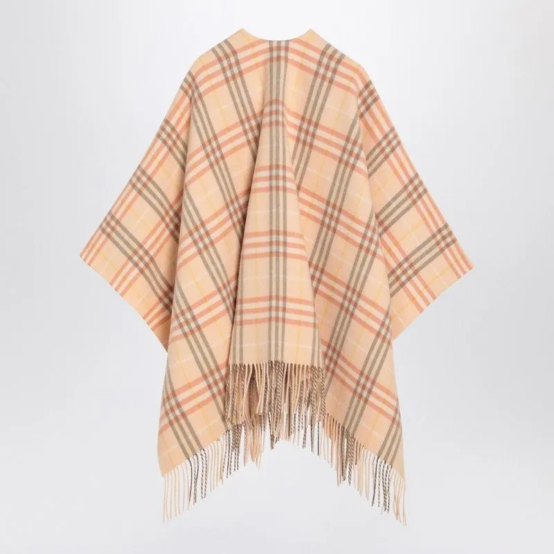 CHECK PATTERN WOOL AND CASHMERE CAPE sold by Lord & Taylor product image thumbnail 2