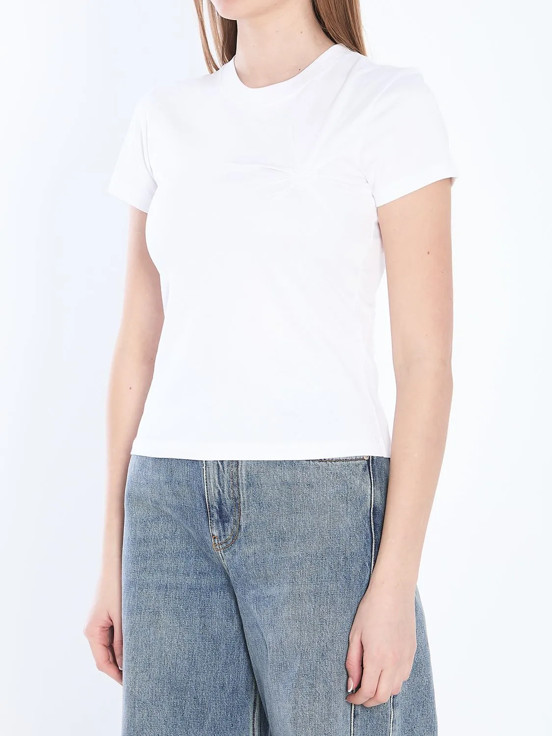 DRAPED T-SHIRT sold by Lord & Taylor product image thumbnail 2