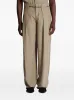 TAUPE CUPRO PLEATED PANTS sold by Lord & Taylor