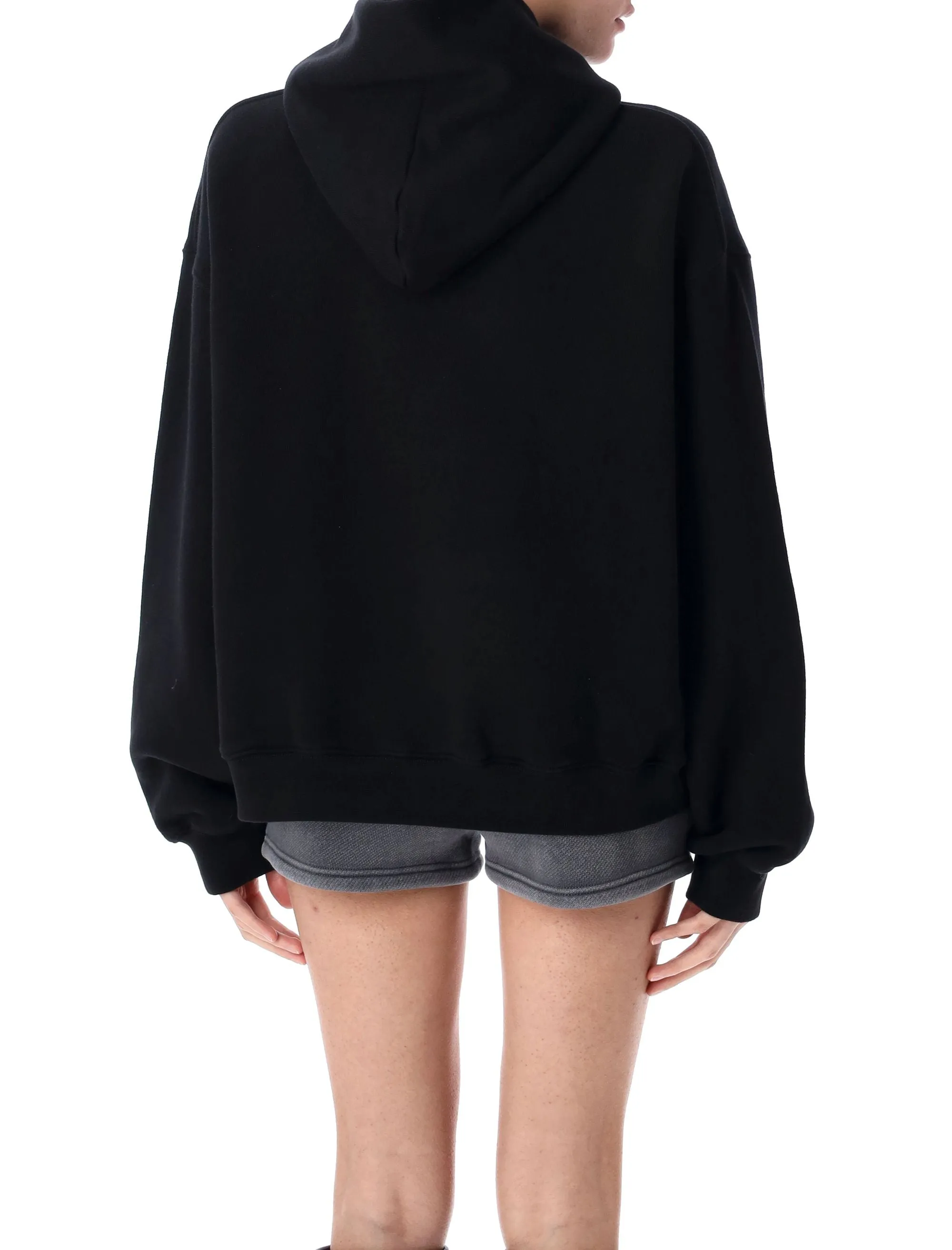 DISTRESSED LOGO HOODIE sold by Lord & Taylor product image thumbnail 2
