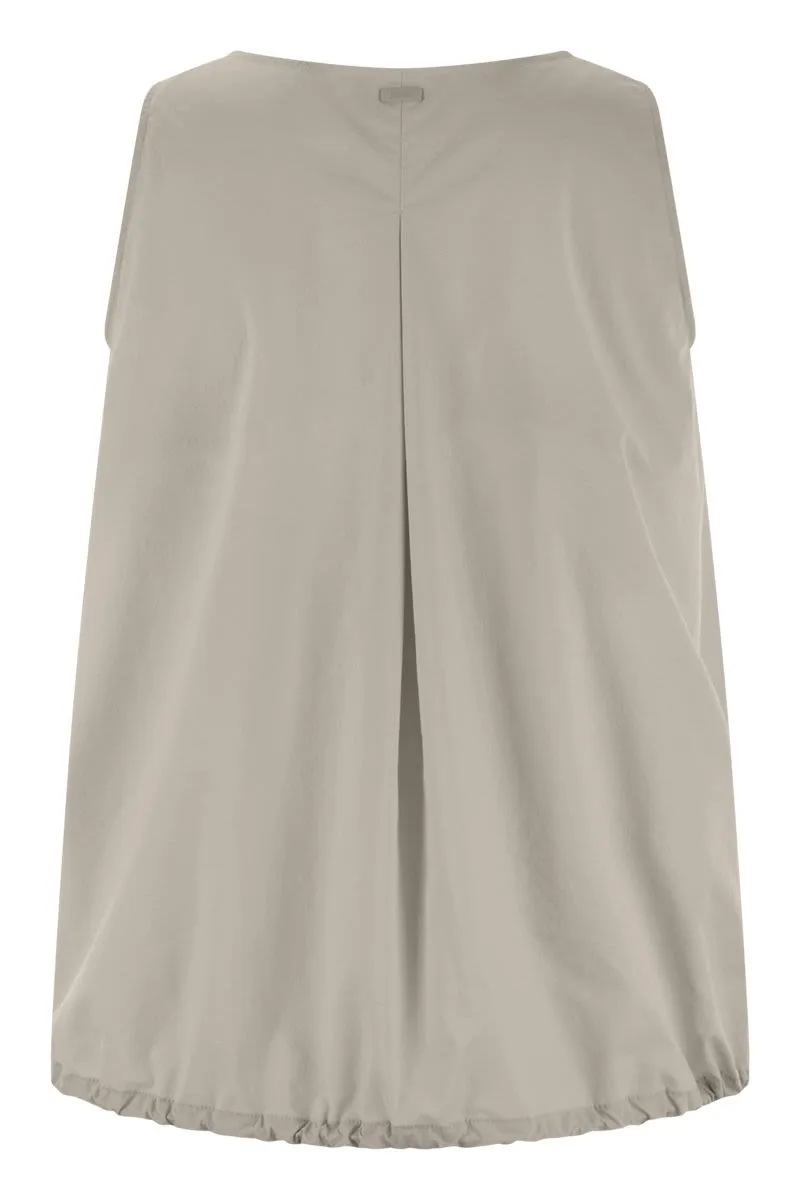 SLEEVELESS TOP IN TECH TRAIT sold by Lord & Taylor product image thumbnail 2