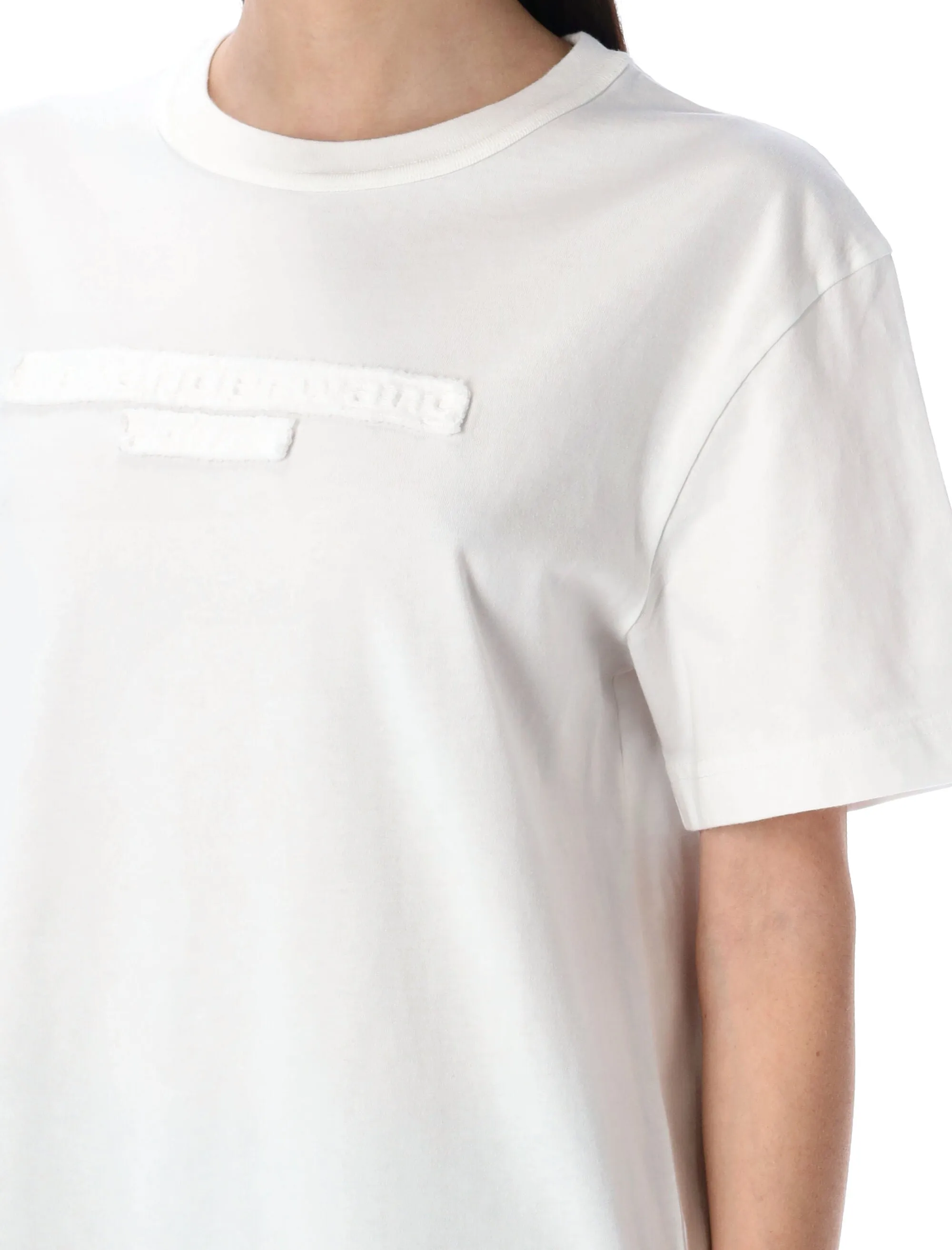 DISTRESSED LOGO T-SHIRT sold by Lord & Taylor product image thumbnail 3