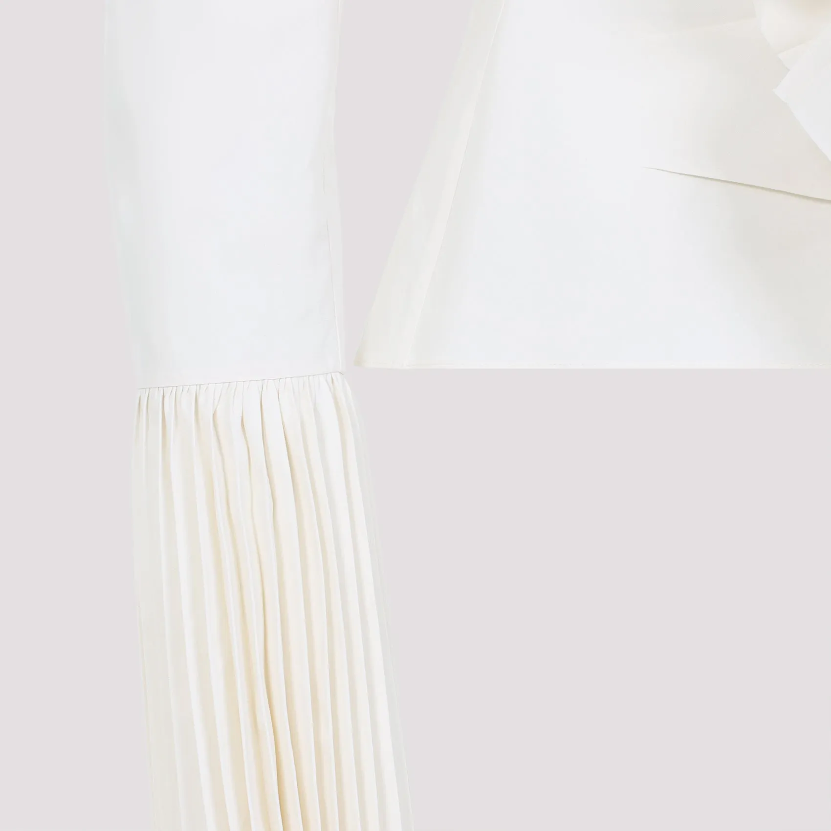 IVORY PLEATED BLOUSE sold by Lord & Taylor product image thumbnail 4