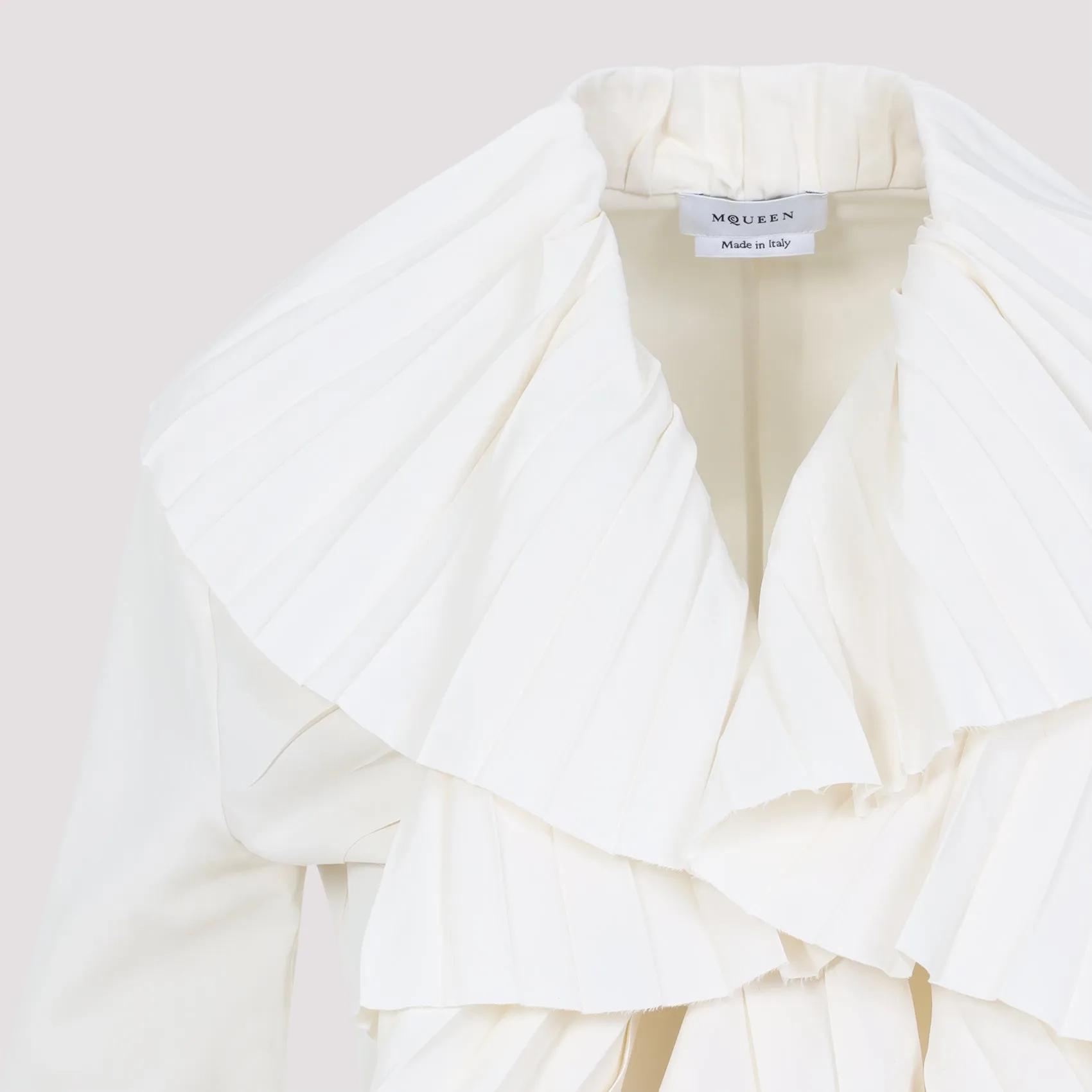 IVORY PLEATED BLOUSE sold by Lord & Taylor product image thumbnail 5