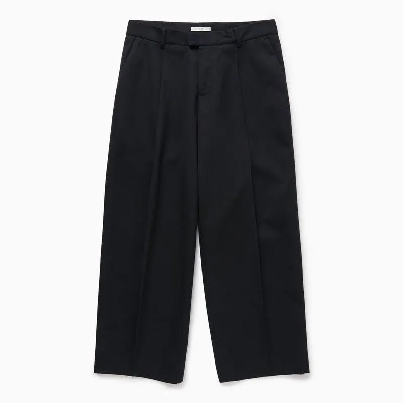 CHINO PLEATED PANTS DARK BLUE sold by Lord & Taylor