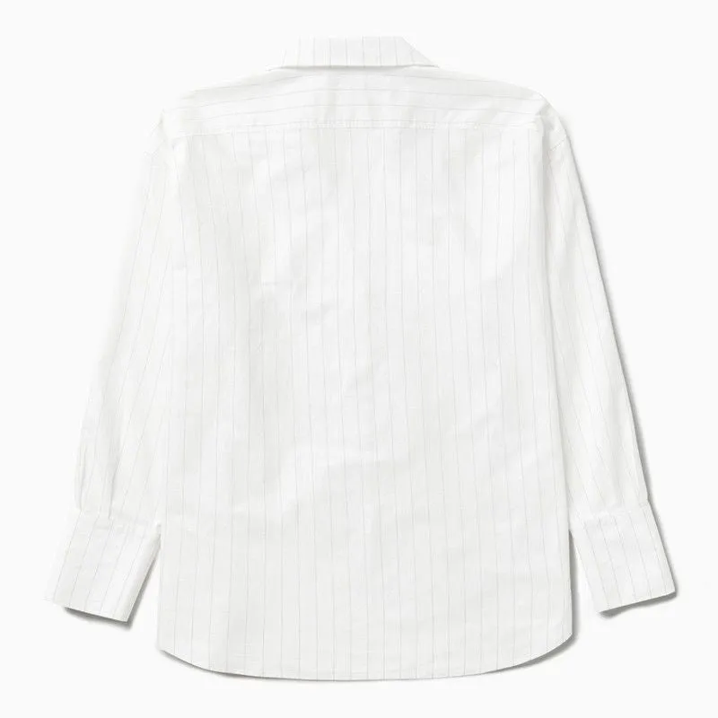 STRIPED L/S SHIRT DRESS WHITE sold by Lord & Taylor product image thumbnail 2