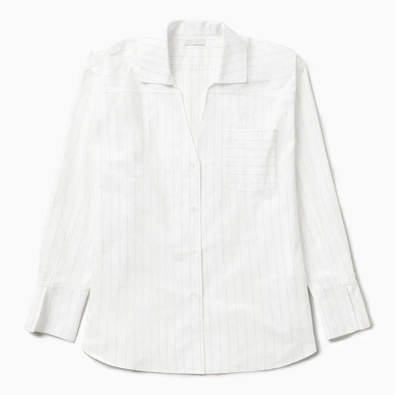 STRIPED L/S SHIRT DRESS WHITE sold by Lord & Taylor