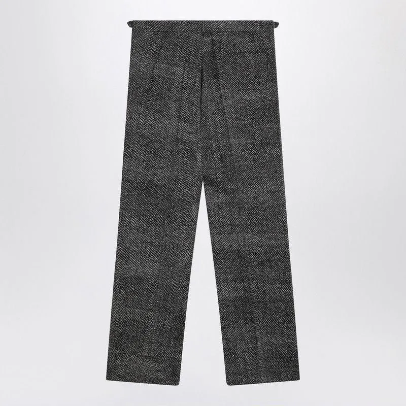 BLACK/WHITE HERRINGBONE PANTS sold by Lord & Taylor product image thumbnail 2