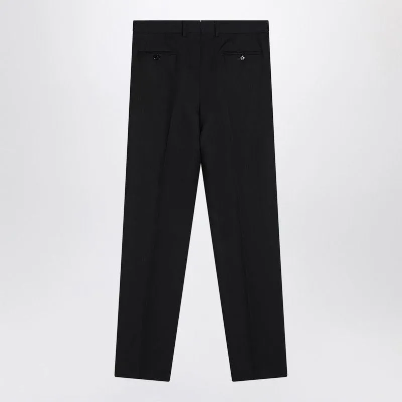 NAVY BLUE WOOL PANTS sold by Lord & Taylor product image thumbnail 2