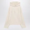 WHITE COTTON HOODIE sold by Lord & Taylor