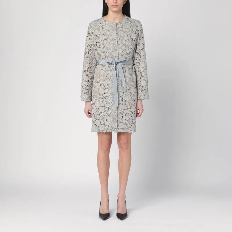 LIGHT GREY LACE COAT sold by Lord & Taylor