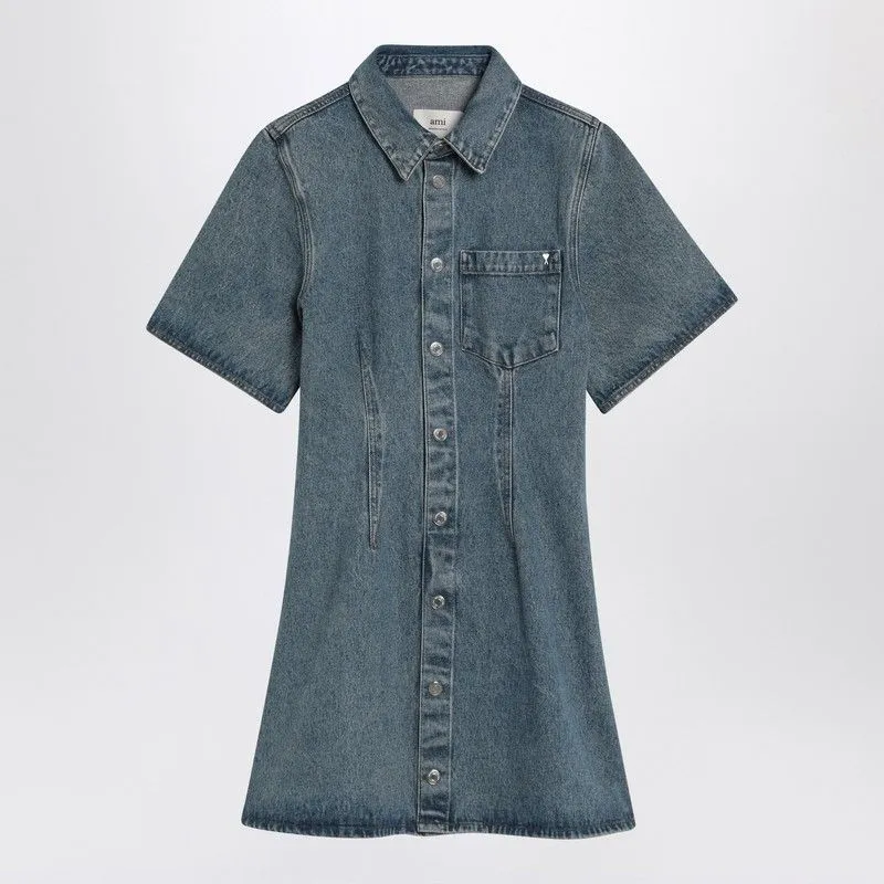 MINI DRESS AMI DE COEUR IN DENIM sold by Lord & Taylor
