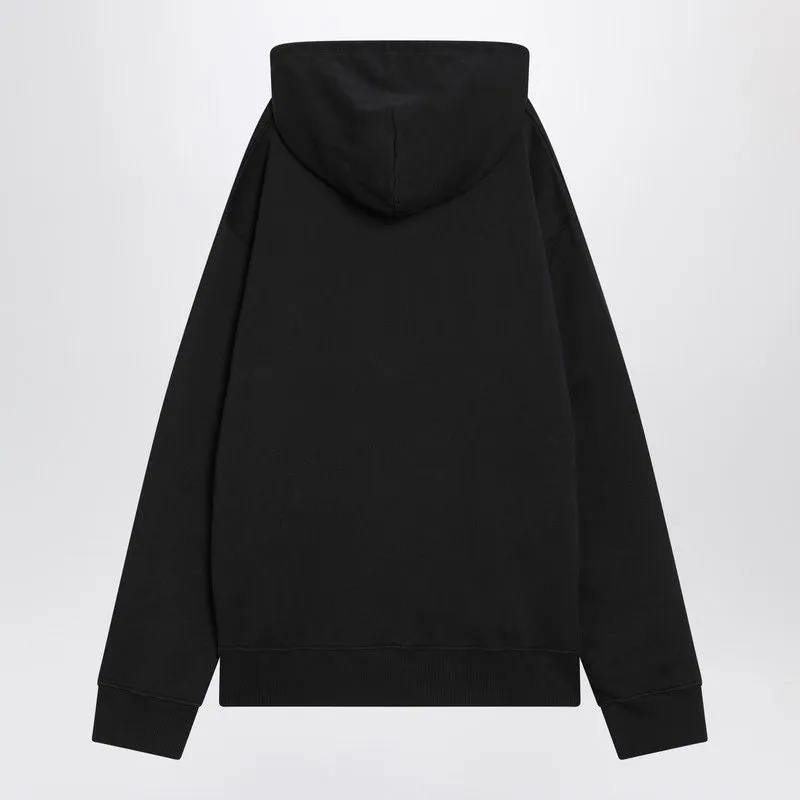 BLACK SWEATSHIRT WITH LOGO LABEL sold by Lord & Taylor product image thumbnail 2