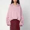 OVERSIZED DRAPED PINK SWEATSHIRT sold by Lord & Taylor