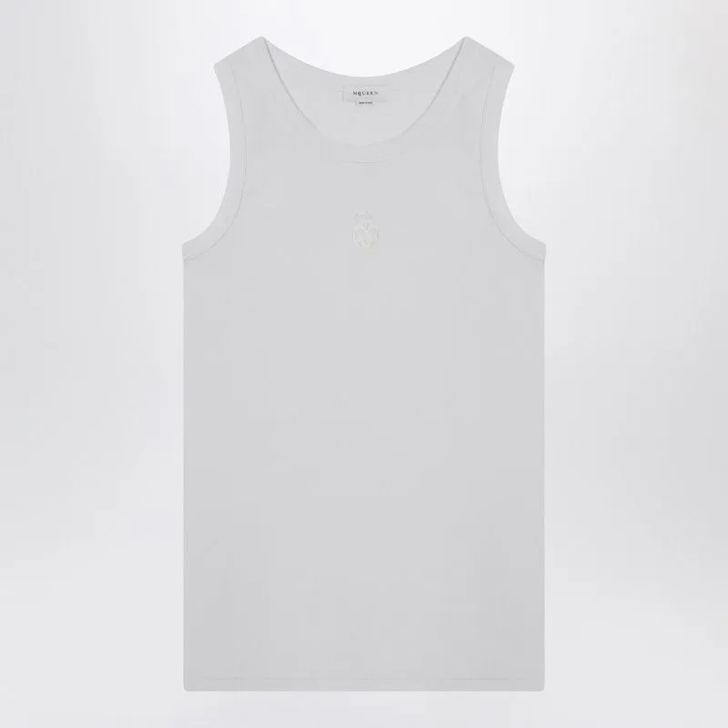 WHITE COTTON TANK TOP sold by Lord & Taylor