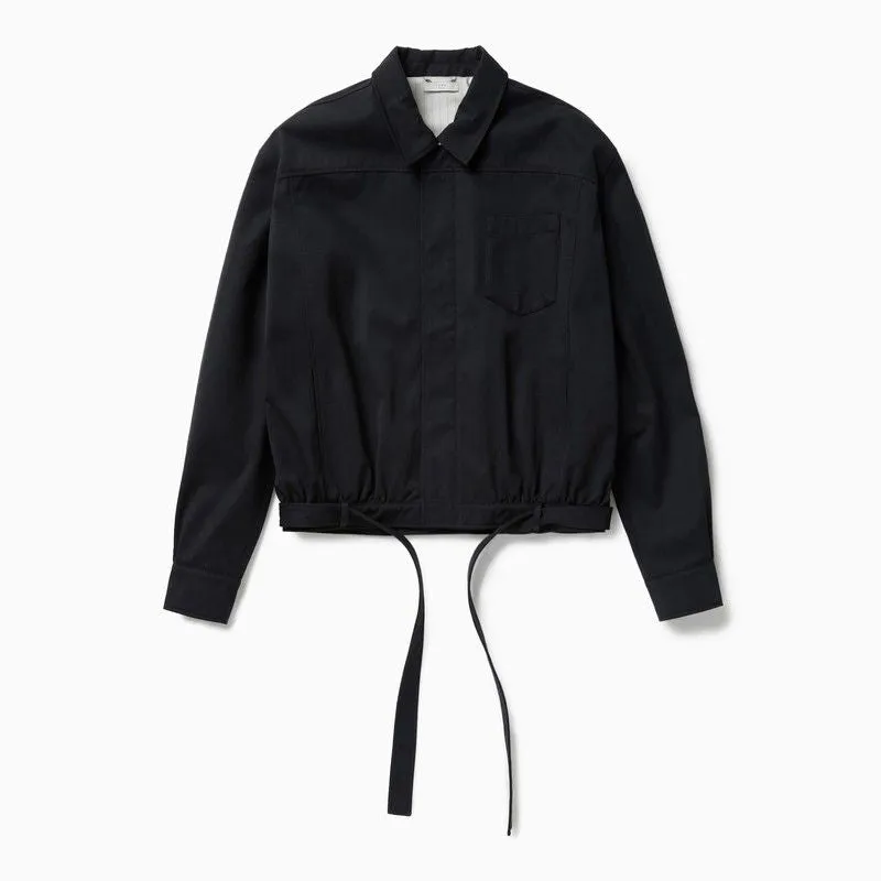 DARK BLUE SHORT TRENCH JACKET sold by Lord & Taylor