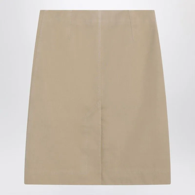 BEIGE COTTON SKIRT sold by Lord & Taylor product image thumbnail 2