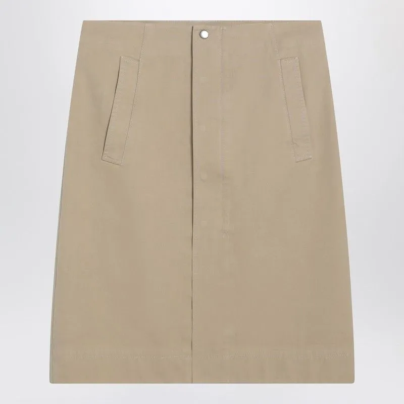 BEIGE COTTON SKIRT sold by Lord & Taylor