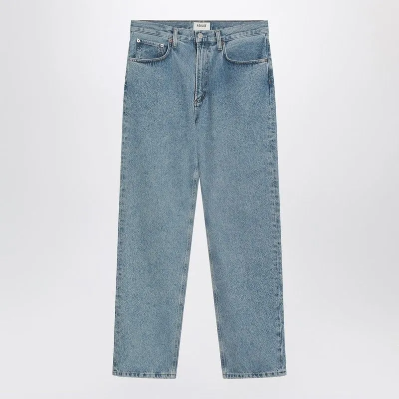 LIGHT BLUE JEANS IN REGENERATED DENIM sold by Lord & Taylor