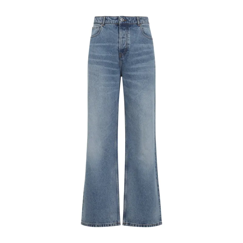 WIDE WASHED DENIM JEANS sold by Lord & Taylor