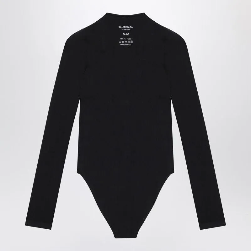 BLACK NYLON BODYSUIT sold by Lord & Taylor product image thumbnail 2