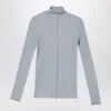 GREY COTTON TURTLENECK WITH LOGO sold by Lord & Taylor