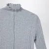 GREY COTTON TURTLENECK WITH LOGO sold by Lord & Taylor