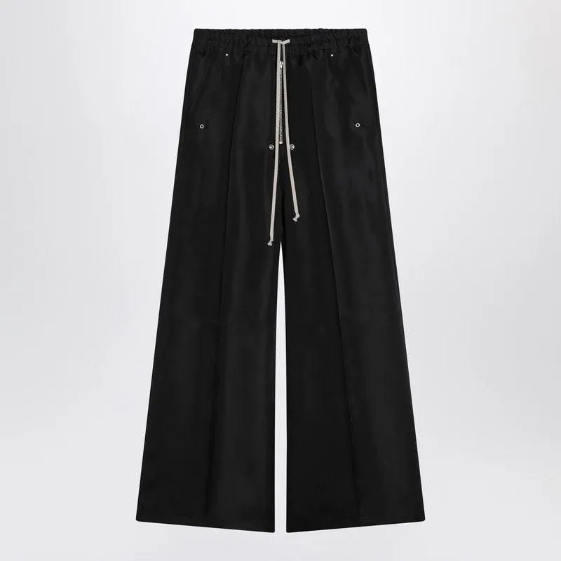 WIDE BELA BLACK PANTS IN SILK sold by Lord & Taylor