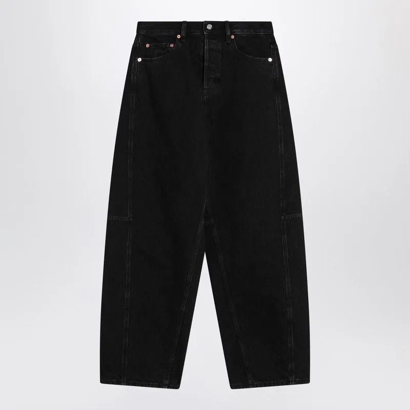 BLACK WIDE-LEG JEANS sold by Lord & Taylor